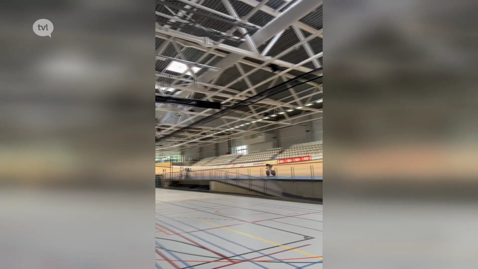 74-jarige zet wereldrecord neer in Velodroom in Heusden-Zolder